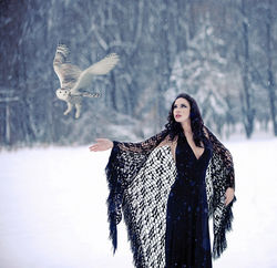 Model, styling and retouch Mery Core