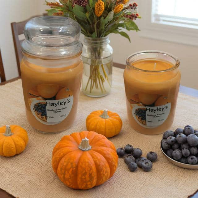 Thumbnail: Blueberry Pumpkin Waffle 1 wick 25 oz