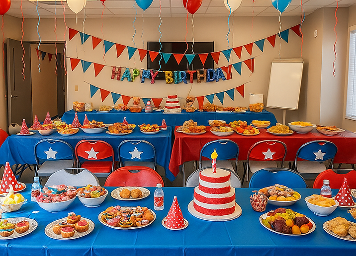 kids birthday party place