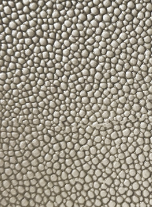 coco recycled leather shagreen for the mirage lighting collection