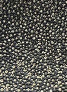 black knight recycled leather shagreen for the mirage lighting collection