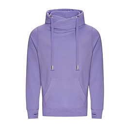 Cross Neck Hoodie
