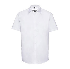 Collection Short Sleeve Herringbone Shirt