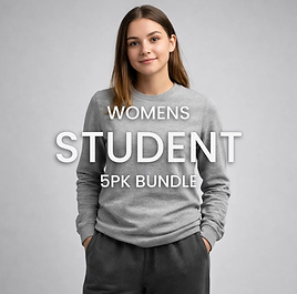 Womens Student Bundle (5pk)