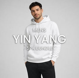 Mens Yin Yang Bundle (5pk)