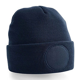 Circular Patch Beanie