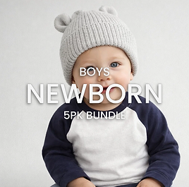 Boys Newborn Bundle (5pk)