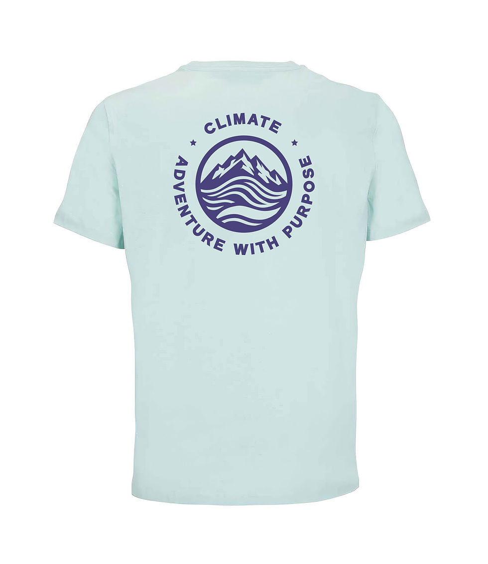 Thumbnail: ARCTIC BLUE TEE  |  THE STATEMENT  |  VIBRANT