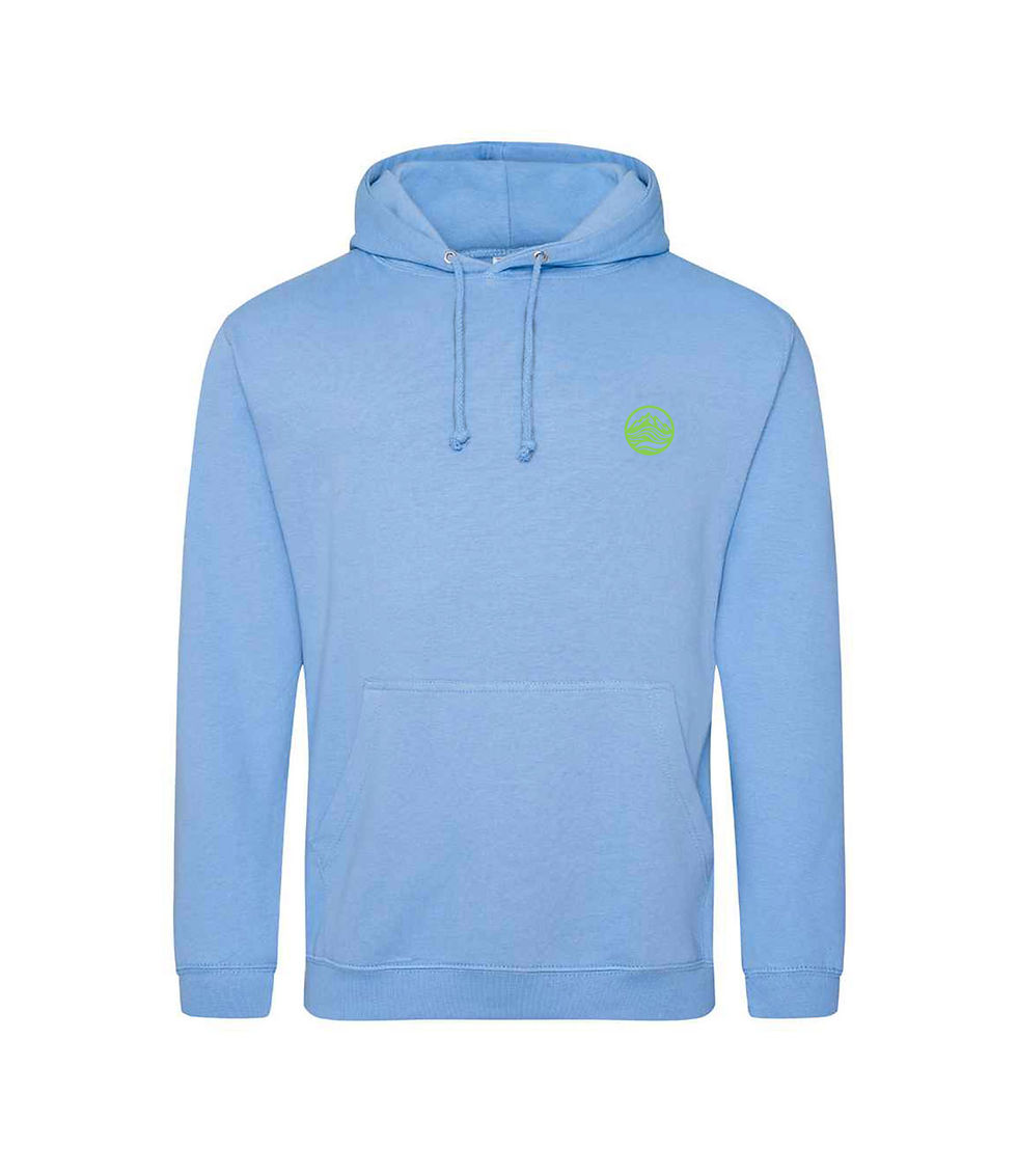 Thumbnail: LIGHT BLUE HOODIE  |  GECKO  |  VIBRANT
