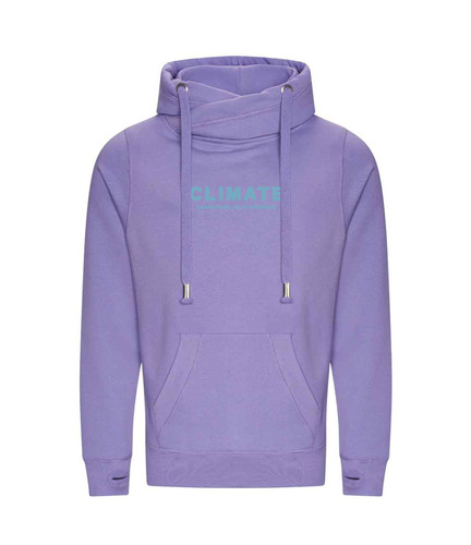 LAVENDER SCARF HOODIE | THE DISCOVERER | VIBRANT | CLIMATE