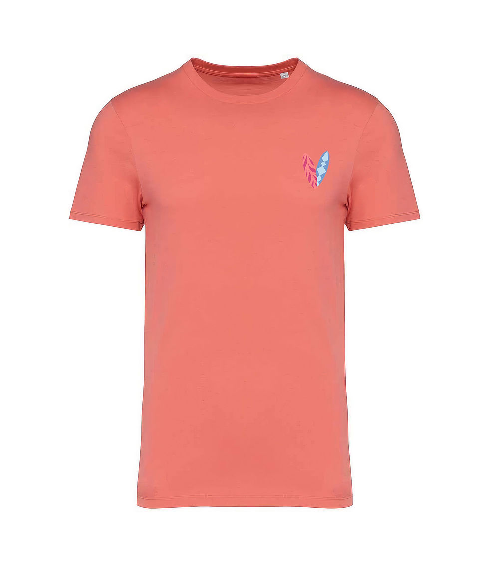 Thumbnail: CORAL TEE  |  SURF CLUB  |  VIBRANT