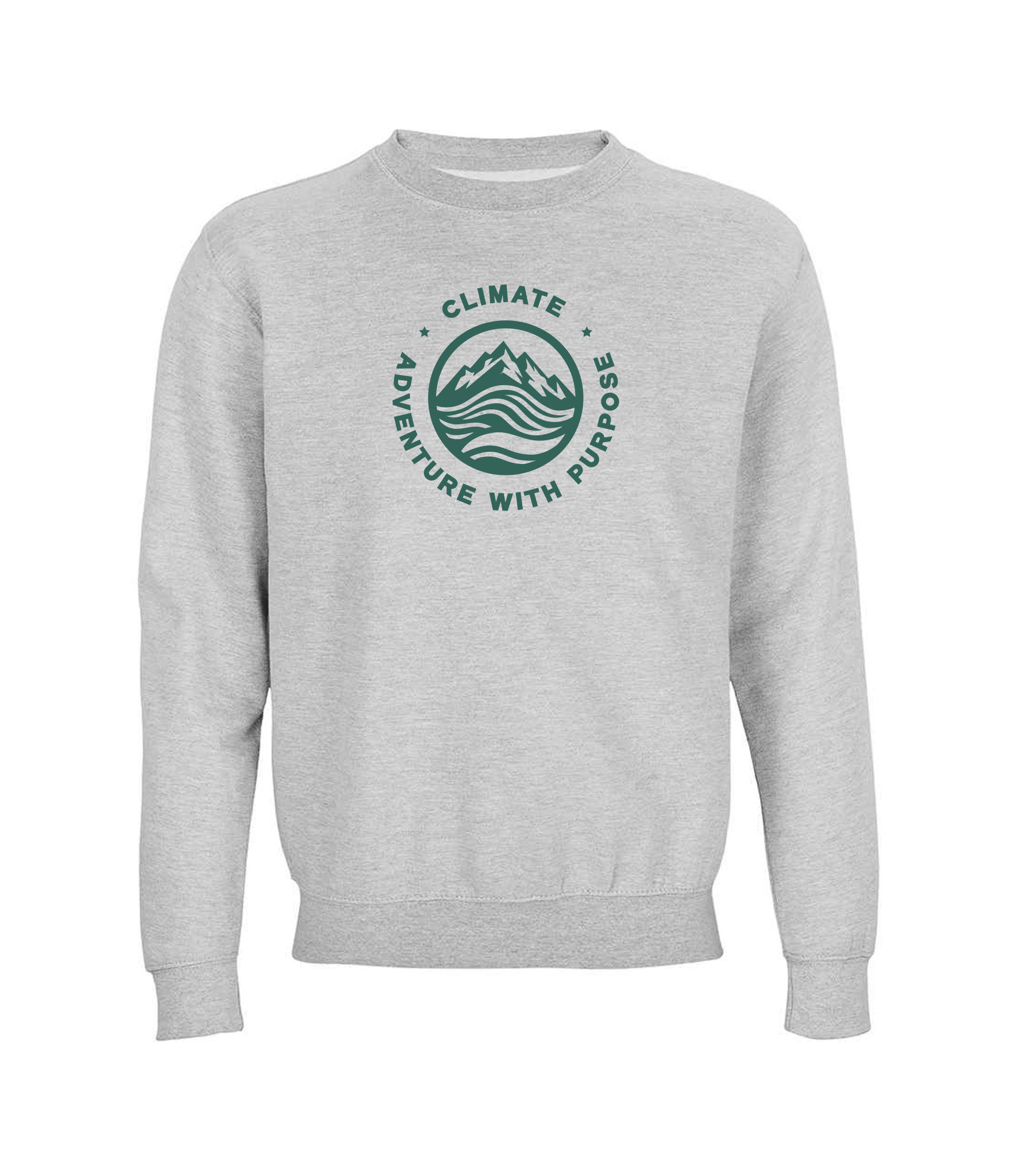 GREY SWEATSHIRT  |  THE PATHFINDER  |  VIBRANT