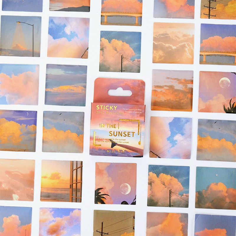Miniatura: Sticker Atardecer