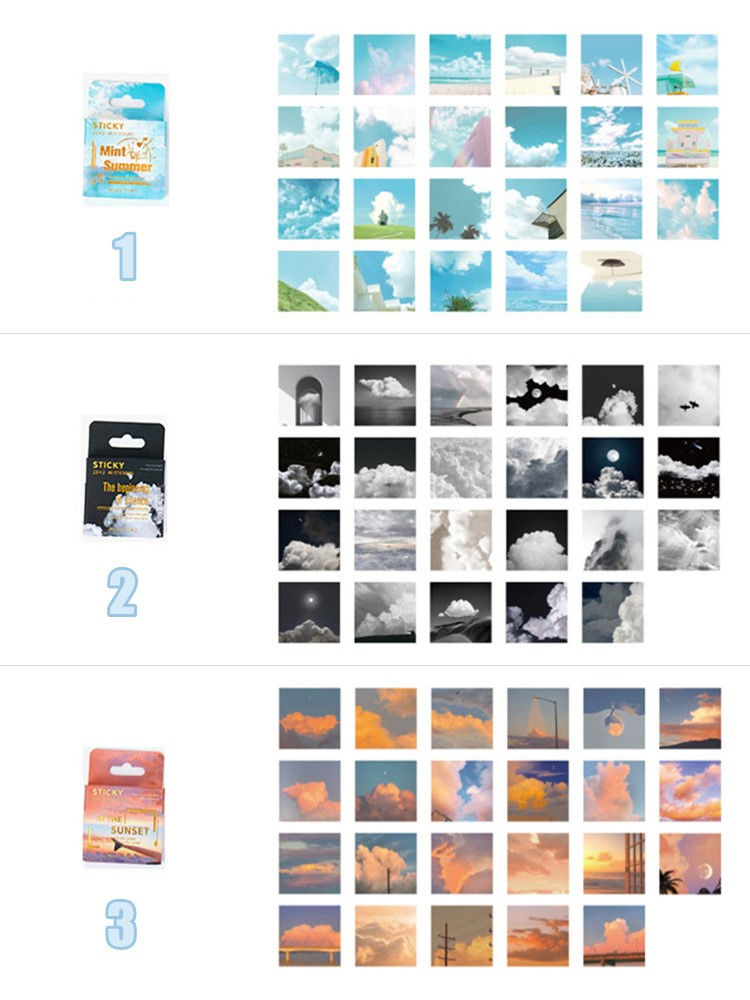 Miniatura: Sticker Atardecer