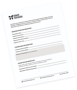 Information collection form - DFD 1