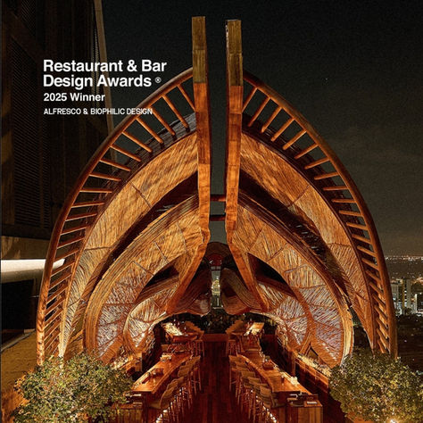 SANCTUARY BANGKOK RESTAURANT & BAR DESIGN AWARD 2025 WINNER