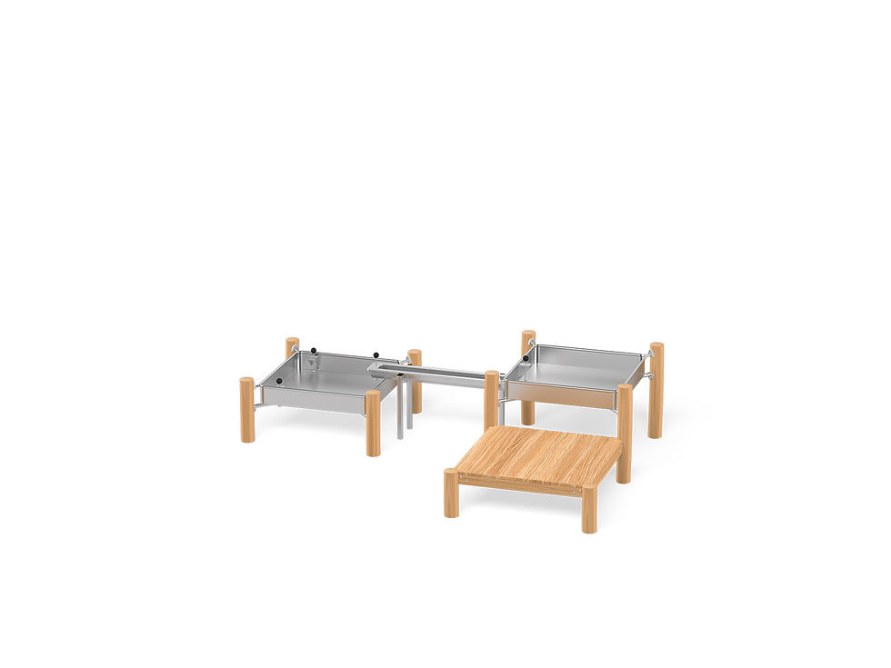 Sīktēls: ROBINIO Rotaļu akvedukts, smilšu pilsēta