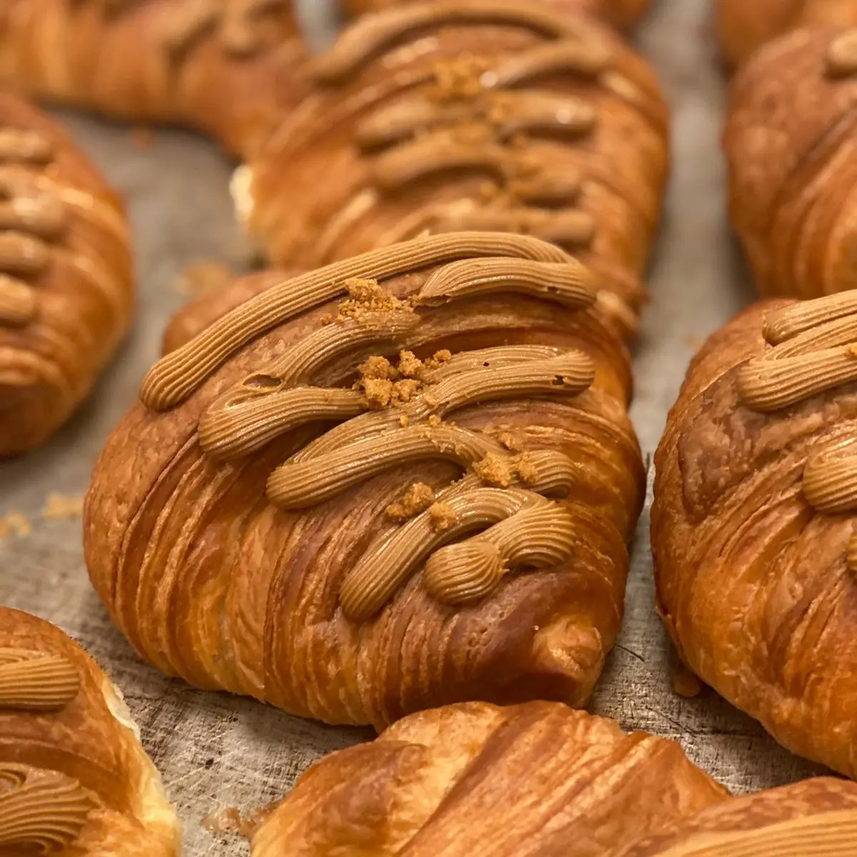 Biscoff croissant 