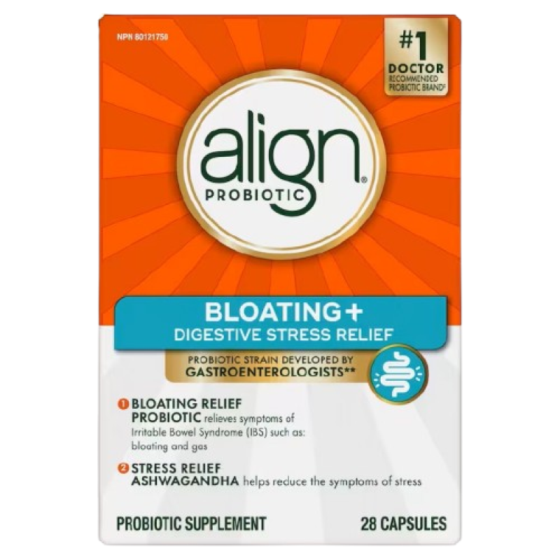 ALIGN PROBIOTIC BLOATING DIG STRESS RELIEF CAPS 28