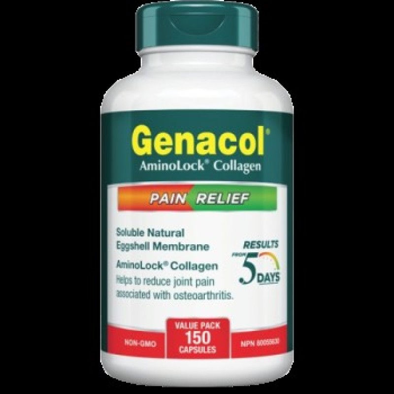 Clearance - Genacol PAIN RELIEF - 150 Cap Early Exp - Exp: 11/26..