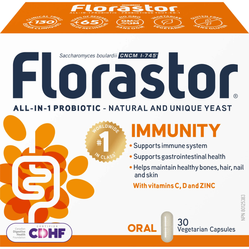 Promotion - FLORASTOR IMMUNITY CAPS 30 Exp: 01/2027