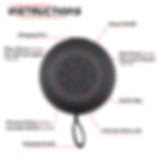 Miniatura: RISEBASS Water Resistant Bluetooth Shower Speaker, Handsfree Portable Speakerpho
