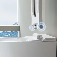 OtterMax ETW2301 Shower Toilet - Quick-Released Cover & UF Heated Seat.webp