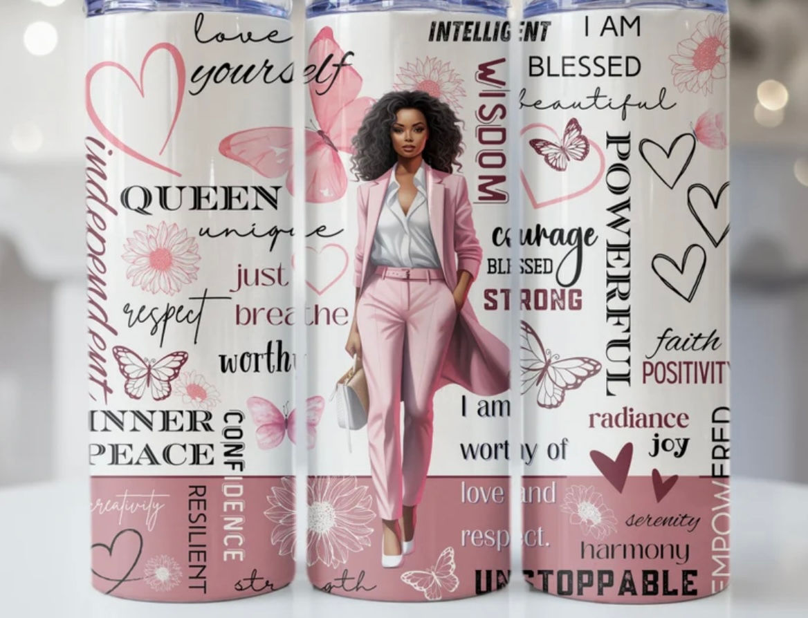 Affirm - Pink Queen Tumbler