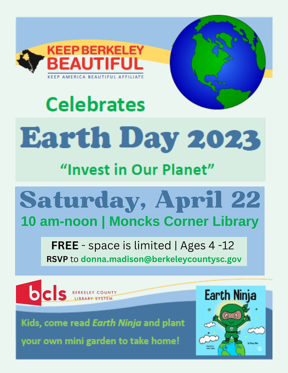 Earth Day Educational & Planting Event