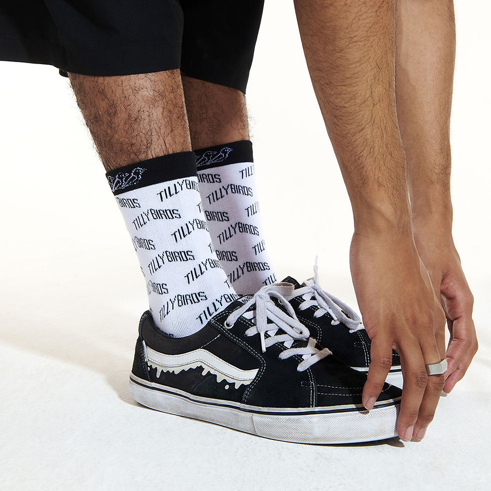 Thumbnail: Tilly Birds Logo Socks (Free Size)