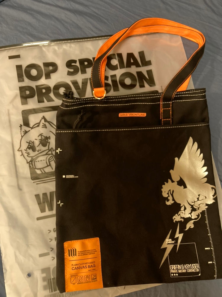 Thumbnail: Girls Frontline Griffin & Kryuger Canvas Tote Bag