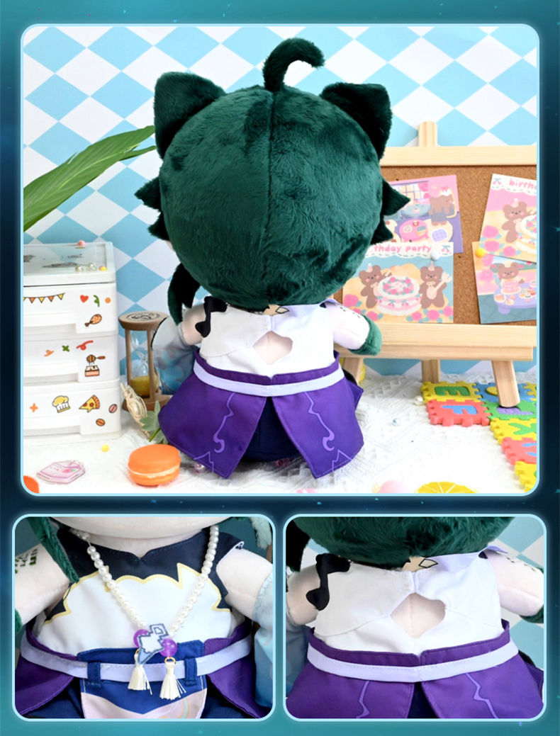 Thumbnail: Genshin Impact Xiao Plush Doll with Detachable Cloth