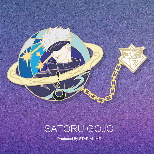 Jujutsu Kaisen Satoru Gojo Metal Enamel Badge Ver2 呪術廻戦 ...