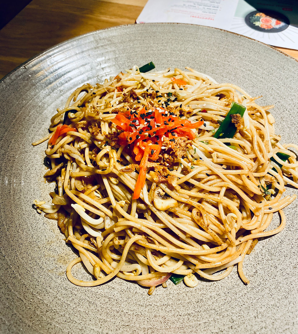 Vegan yasai yaki soba.