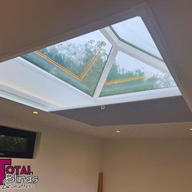 Total Blinds specialises in Lantern Roof Blinds and manufactuers and installs them across Northern Ireland ( Lisburn, Belfast, Antrim, Moira etc)