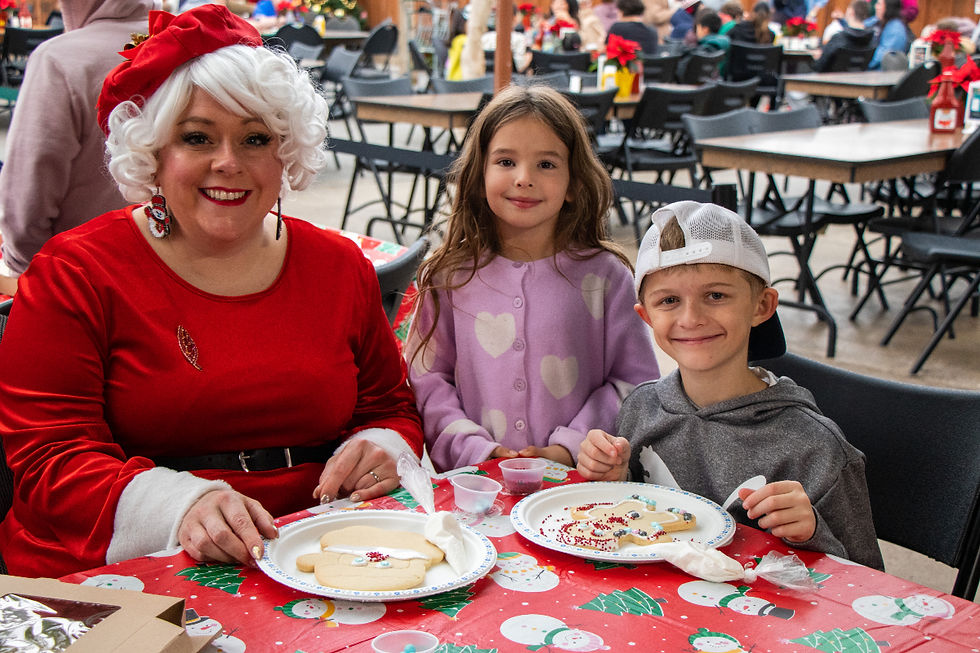 Save the Date: Visit with Mrs. Claus & Cookie Decorating