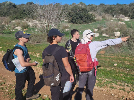 ניווטים מתוכננים בחודש תשרי - אוקטובר