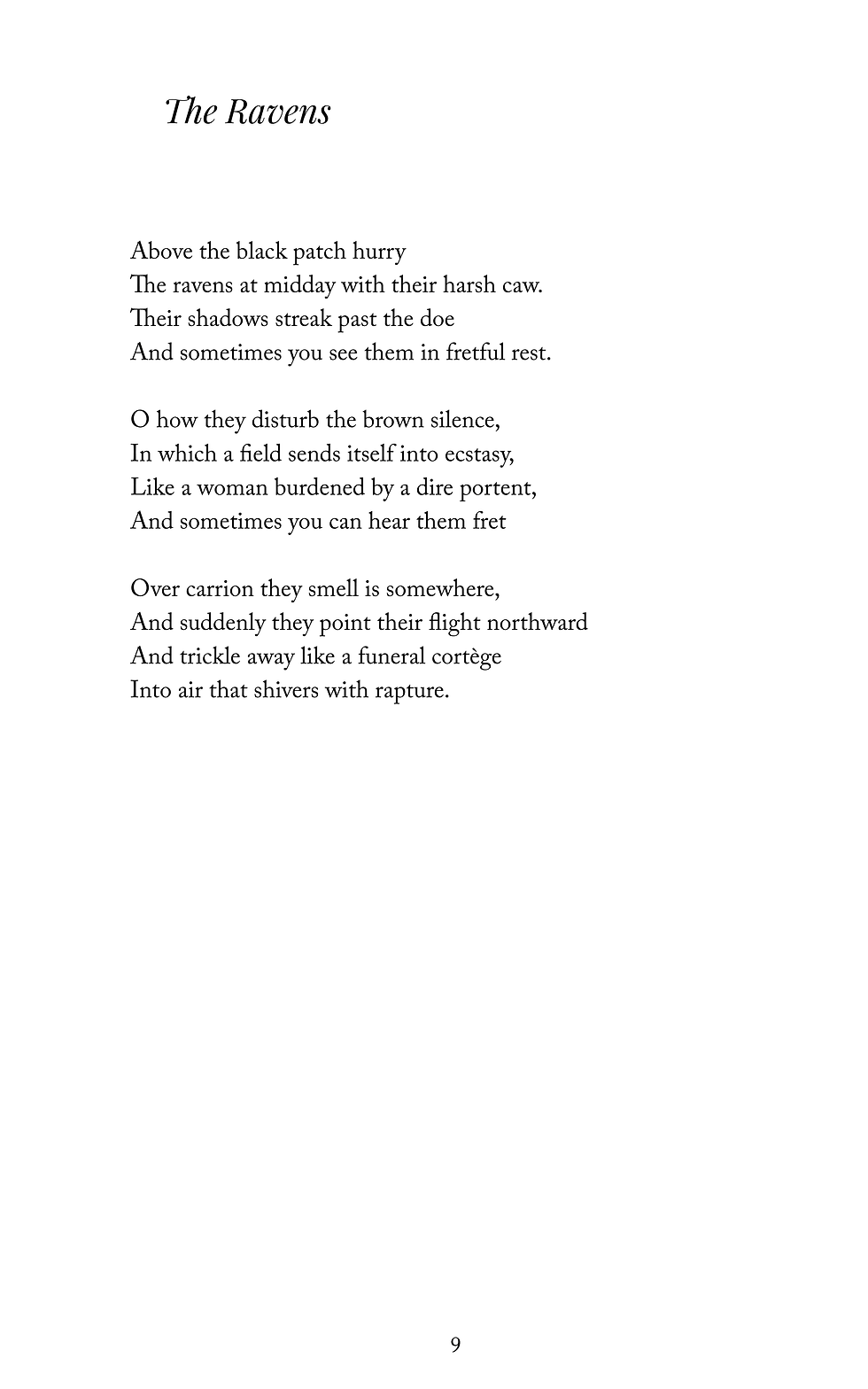 Thumbnail: Georg Trakl (Tr. Daniele Pantano) - The Damned