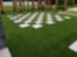 Turf with Paver Inlays