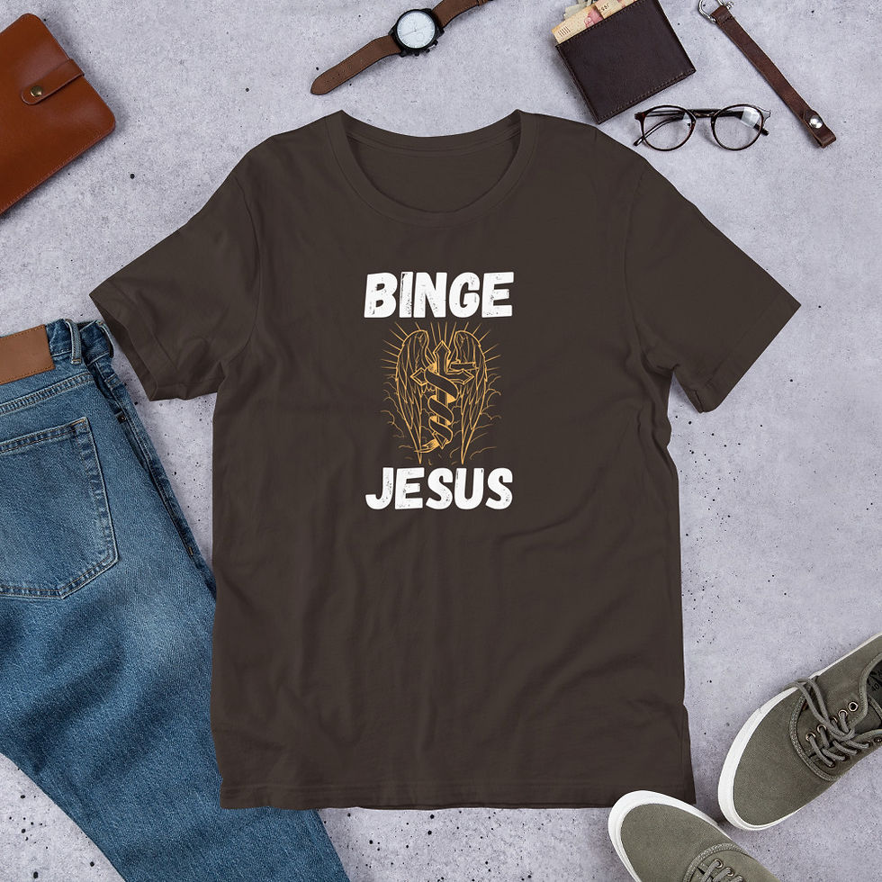 Thumbnail: Binge Jesus Unisex t-shirt