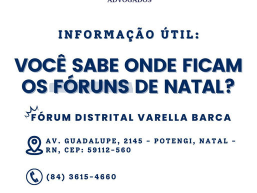 FÓRUM EM NATAL