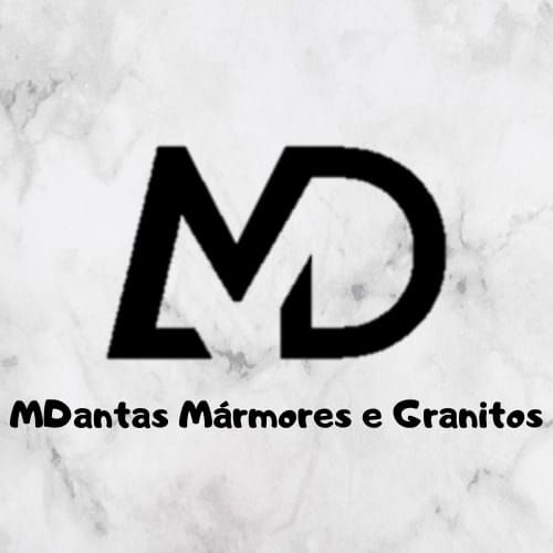 LOGOMARCA M DANTAS MÁRMORES E GRANITOS