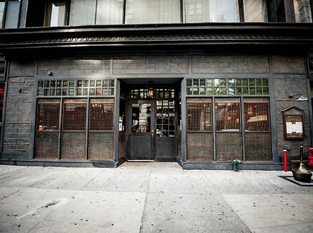 Custom metalwork design at Flair Iron Hall, New York by TMTHREE Partners