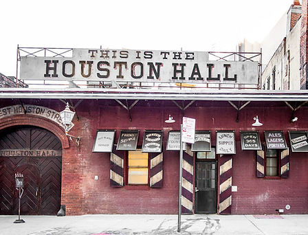 Custom metalwork design at Houston Hall Bar, New York by TMTHREE Partners