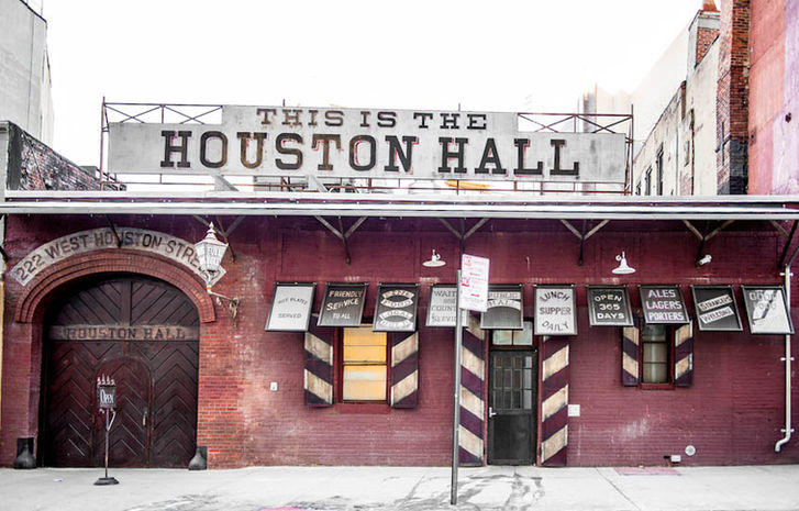 Custom metalwork design at Houston Hall, New York by TMTHREE Partners