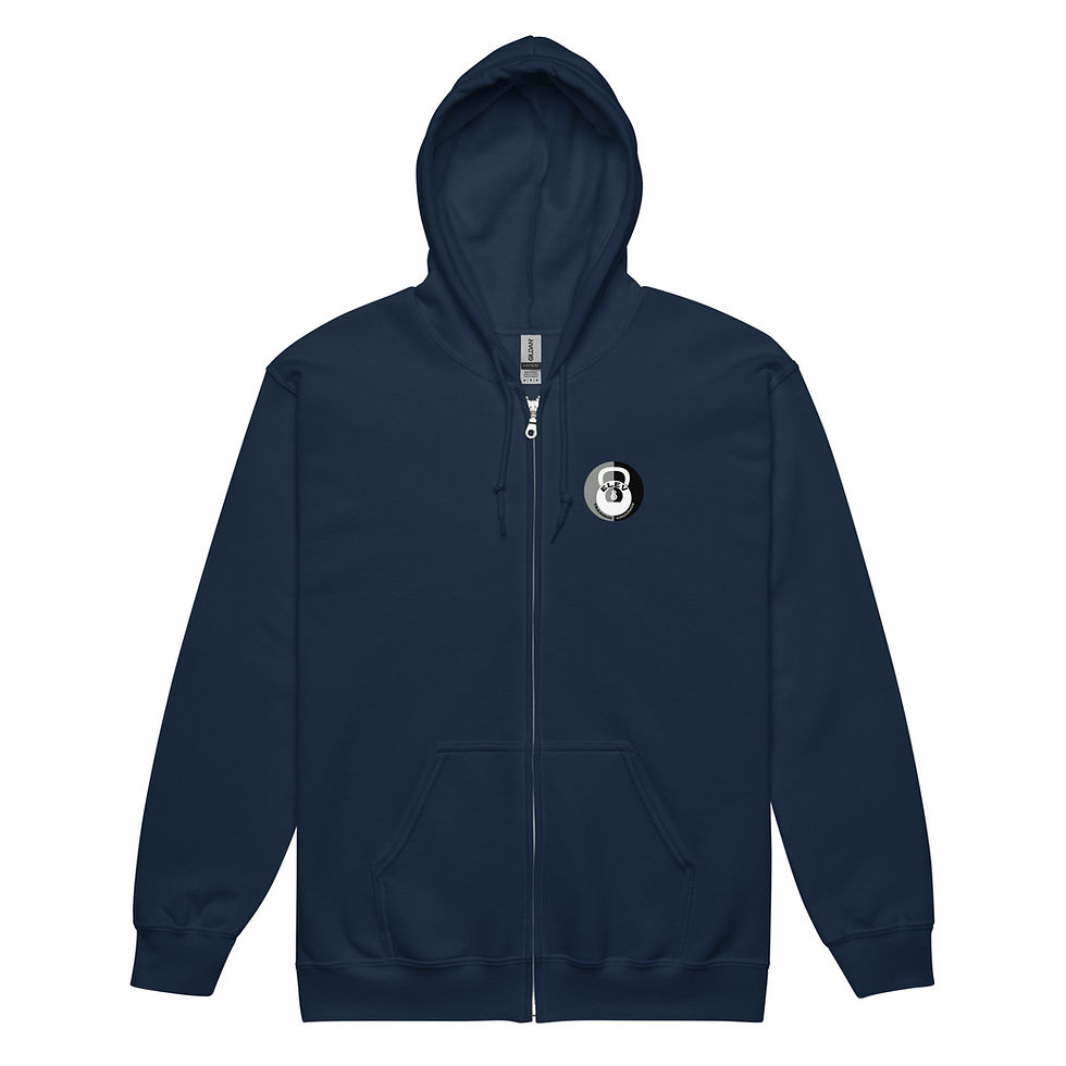Thumbnail: Unisex heavy blend zip hoodie