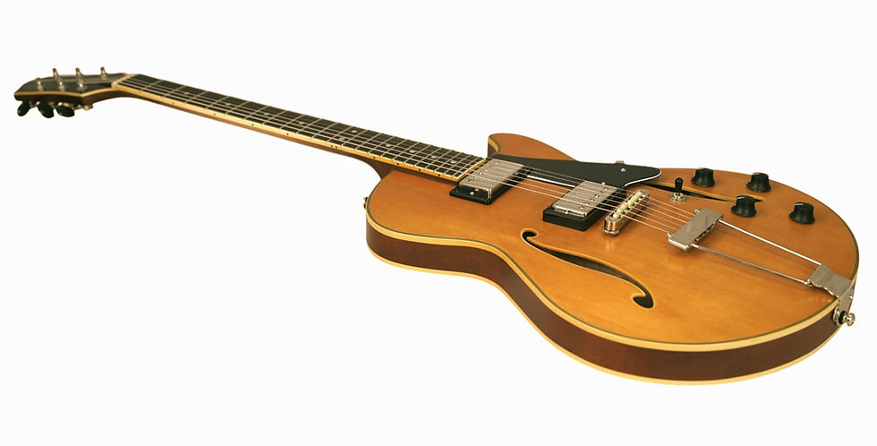 Thumbnail: GCS-1ES CUSTOM SHOP Vintage Blonde w/ Trapeze Tailpiece