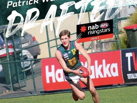 Patrick Walker drafted to North Melbourne