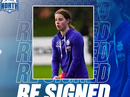 Taylah and Cassidy are on with the Roos