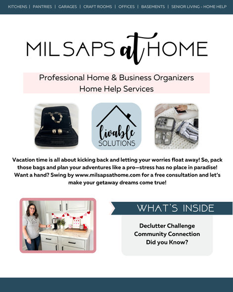 ✈️ Stress-Free Vacation: Organize Your Travel Supplies!